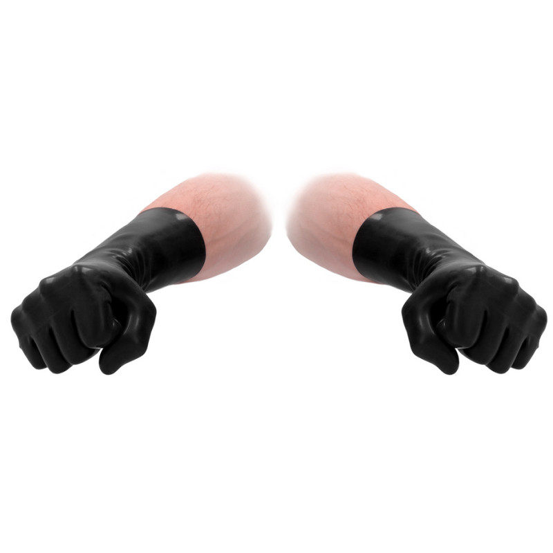 Fist It Gants en Latex Fist It Noirs